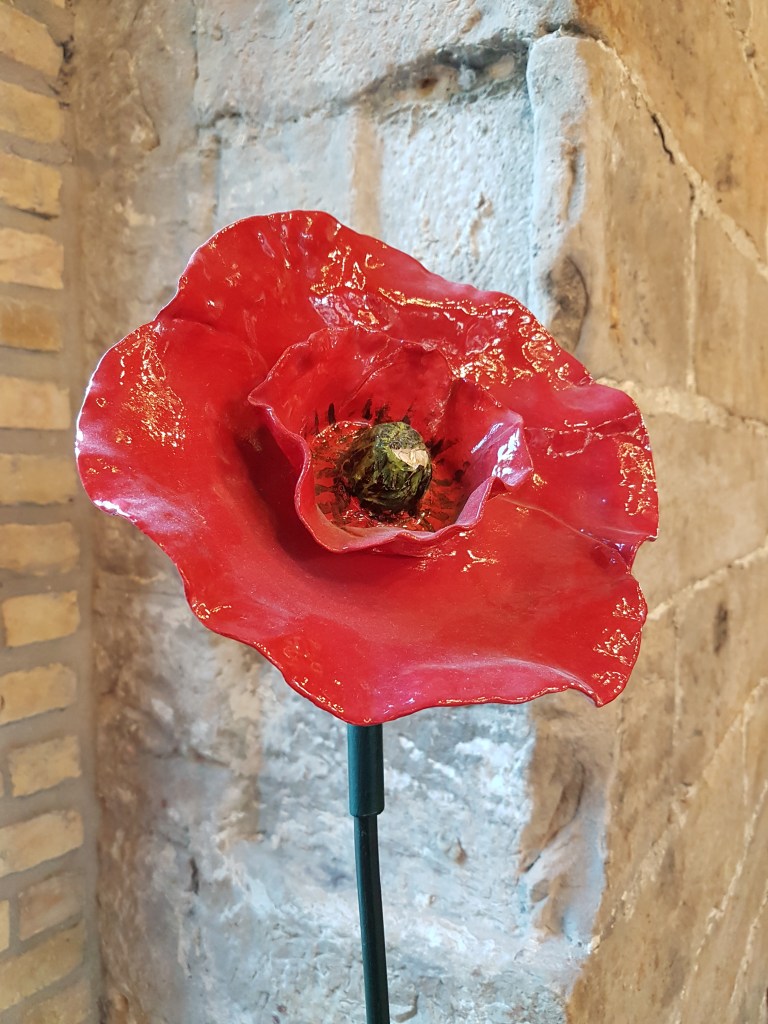 A poppy artwork
