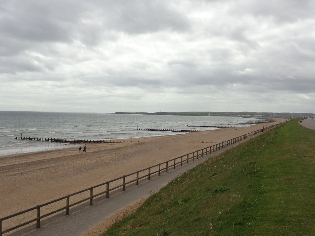 Photo of the esplanade overlooking the North Sea in Aberdeen